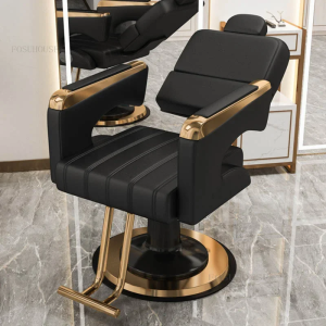“Personalize sua cadeira de barbeiro: opções de cores, estofados e acabamentos”插图
