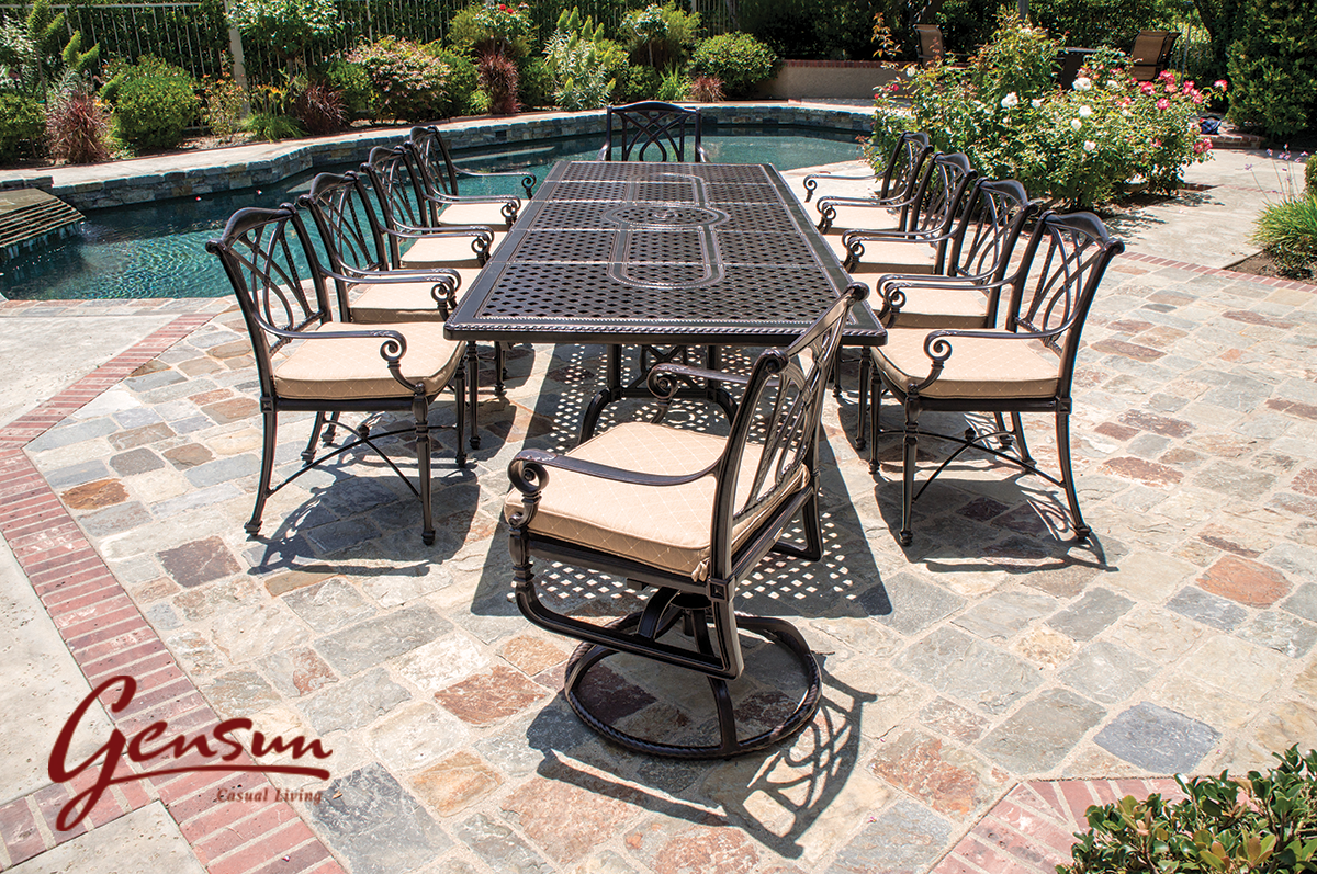 Gensun Outdoor Furniture is a well-known brand in the outdoor furniture industry