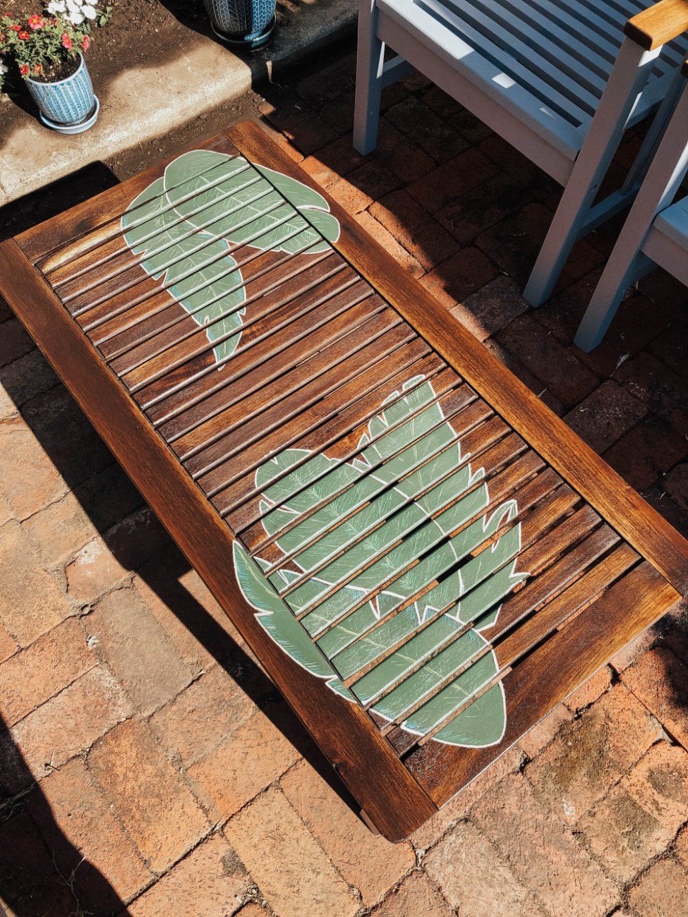 how to refinish outdoor wood furniture