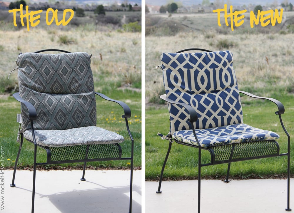 how to make outdoor furniture cushions