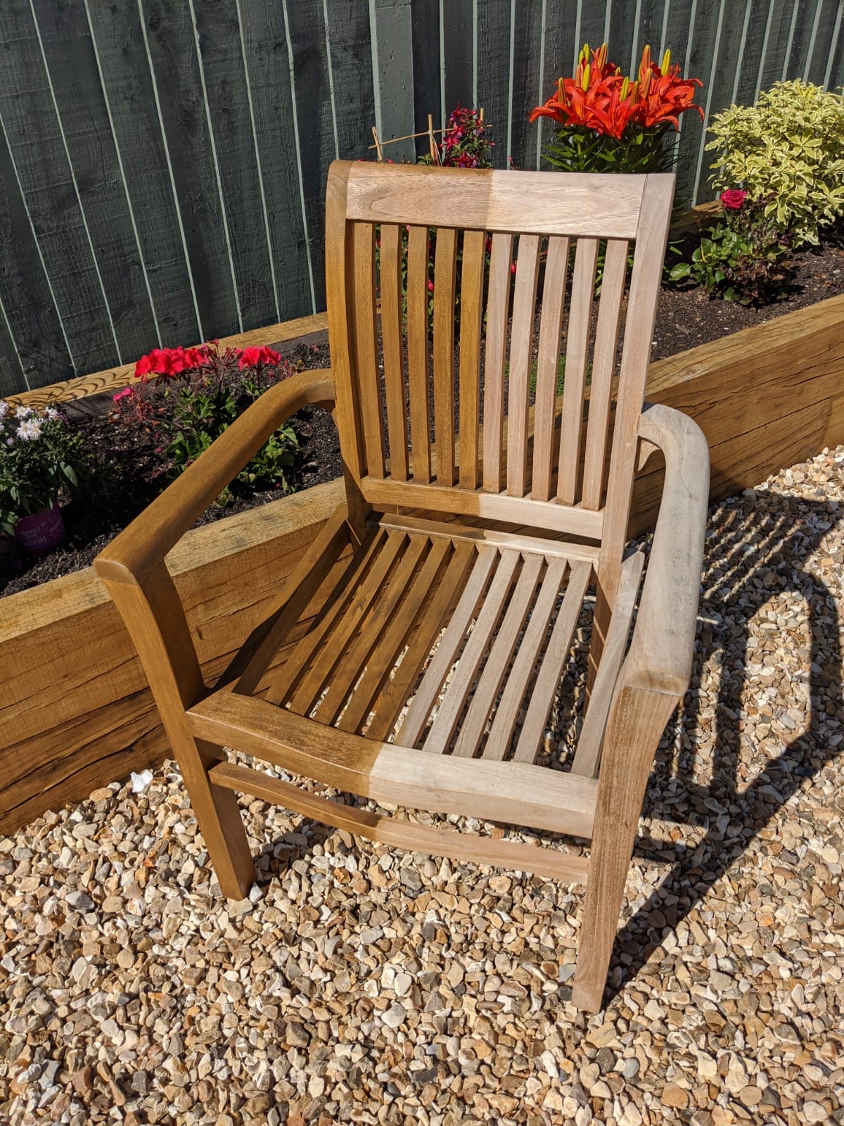 Teak outdoor furniture is renowned for its durability