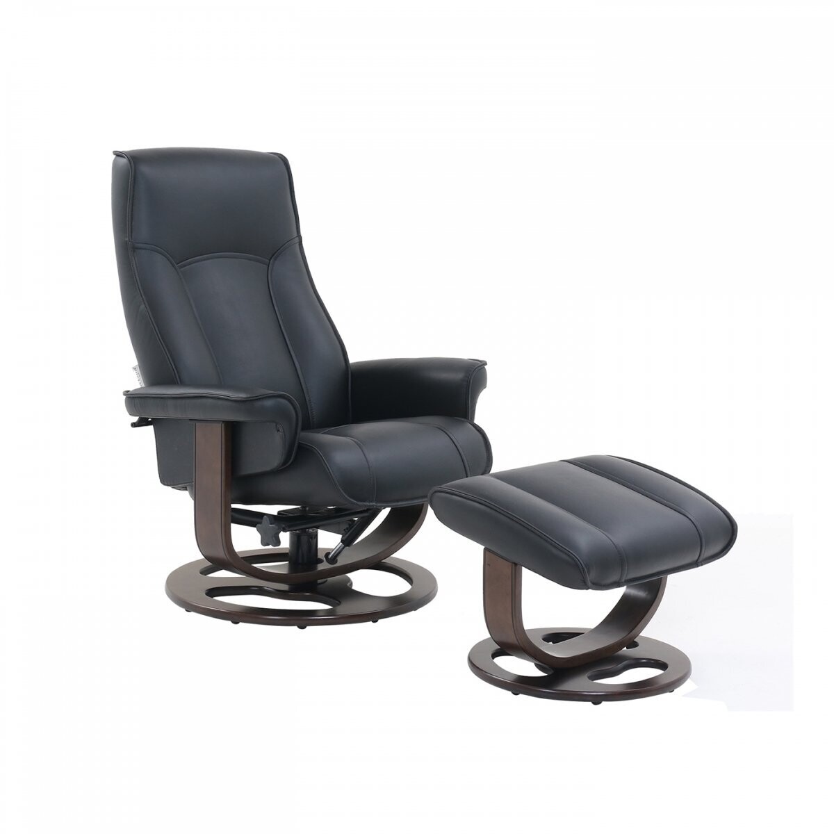 barcalounger leather recliner