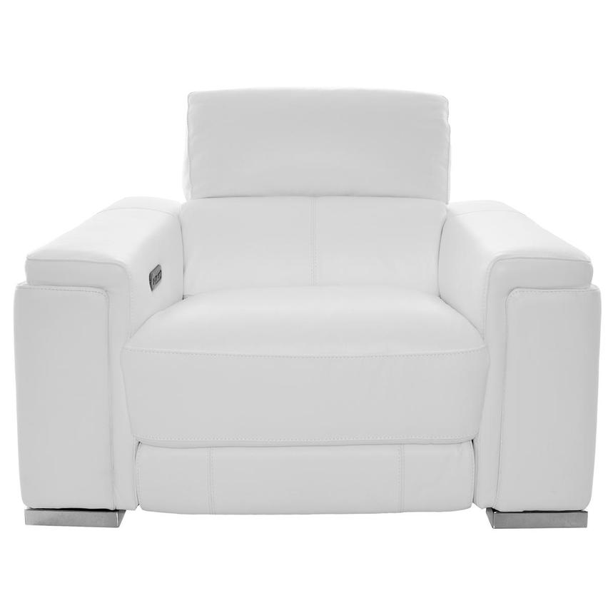 white recliner