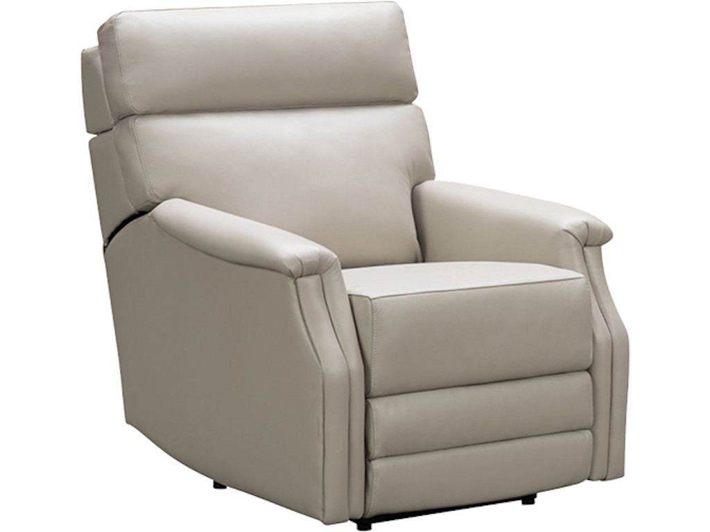 barcalounger leather recliner