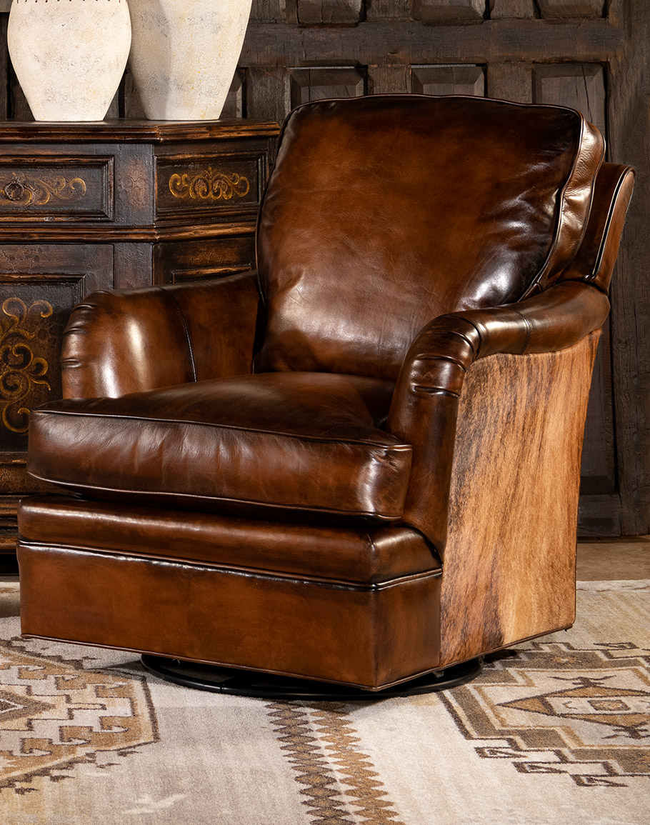 Indulge in Comfort: The Allure of Leather Swivel Recliner Chairs插图3