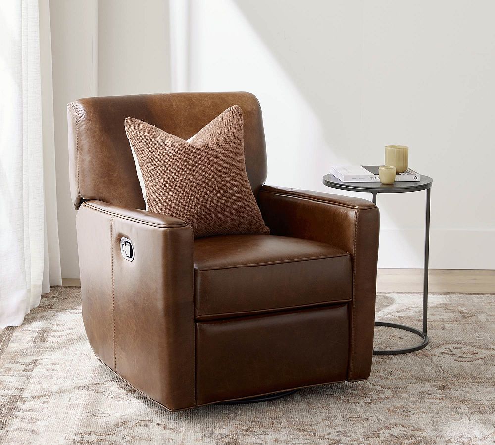 Indulge in Comfort: The Allure of Leather Swivel Recliner Chairs插图4