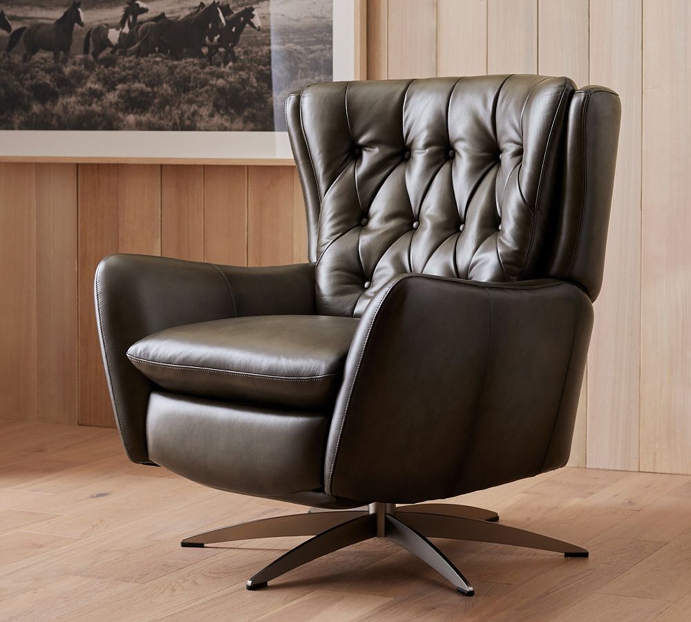 Indulge in Comfort: The Allure of Leather Swivel Recliner Chairs缩略图