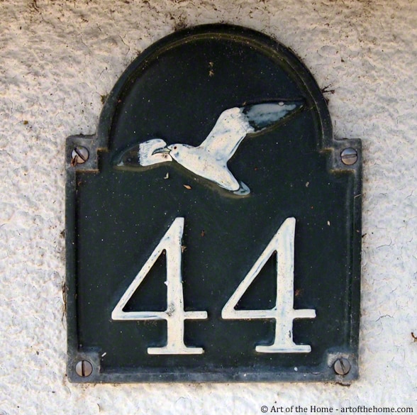 decorative numbers for house