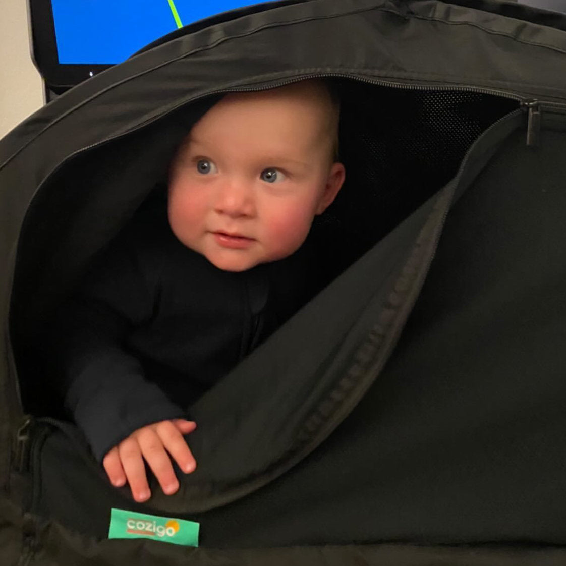 bassinet on airplane