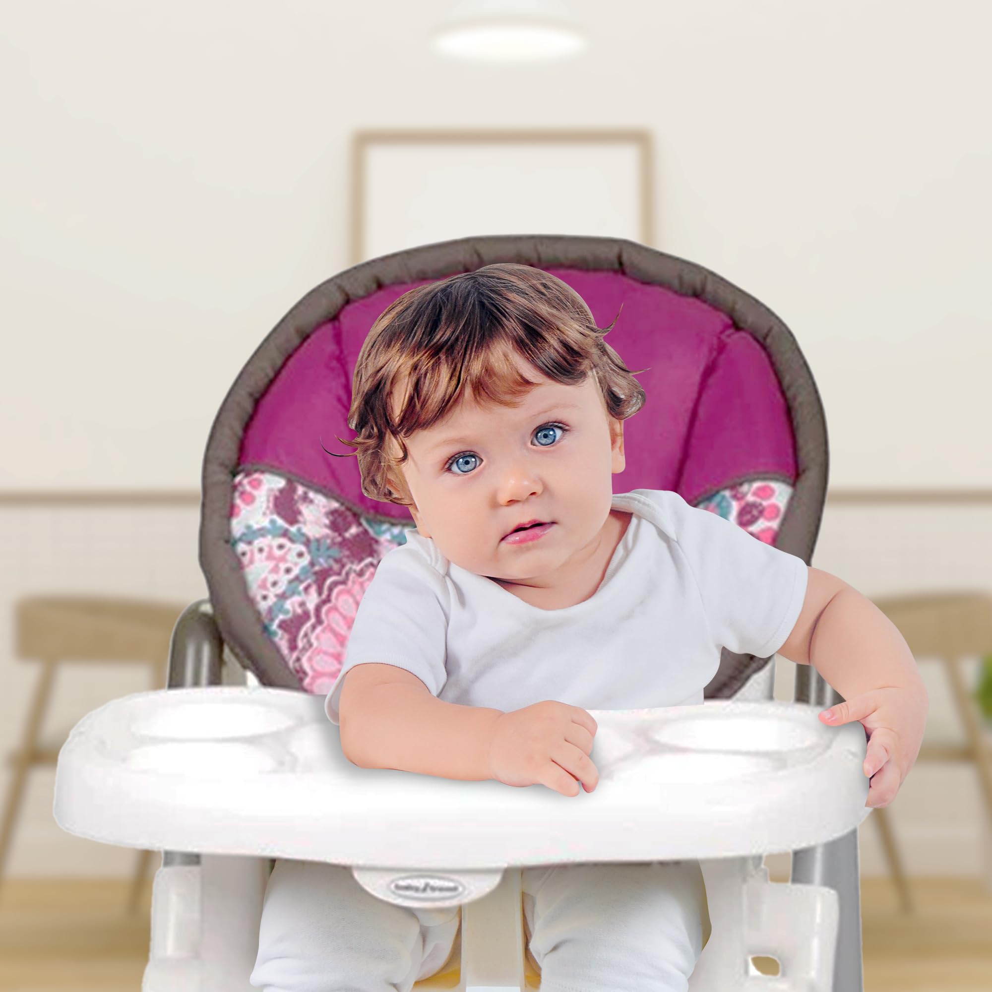 how long can a baby sit in a high chair