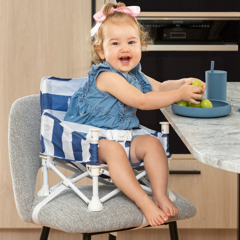 how long can a baby sit in a high chair