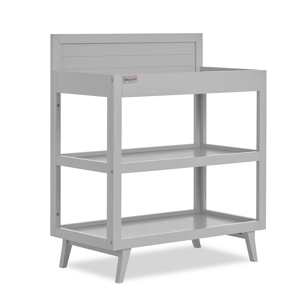 white baby changing table