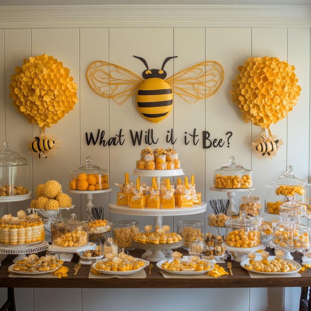 baby shower dessert table ideas