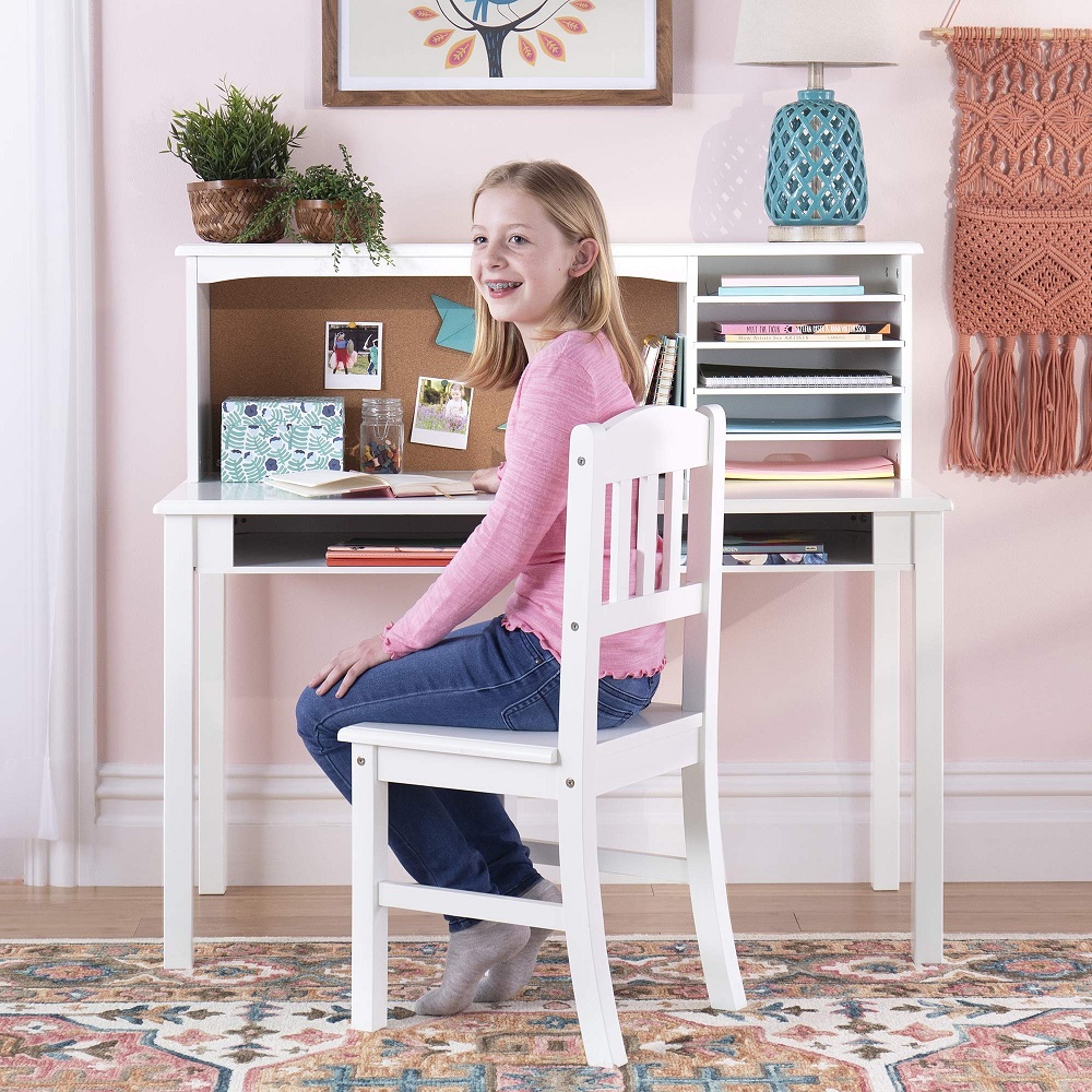 kids desk with hutch