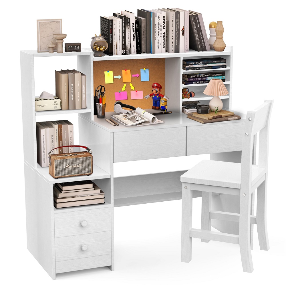 kids desk with storage