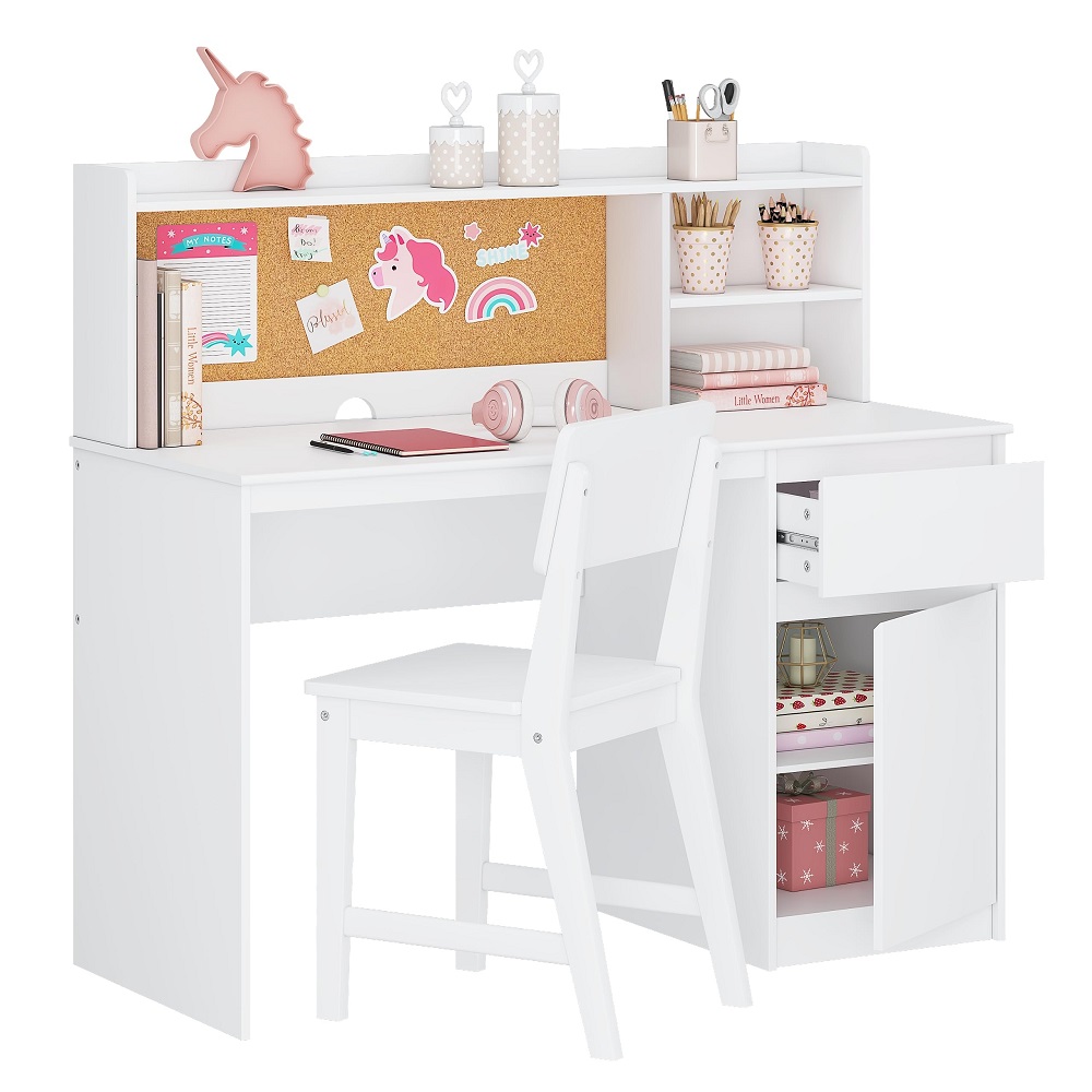 kids desk with storage