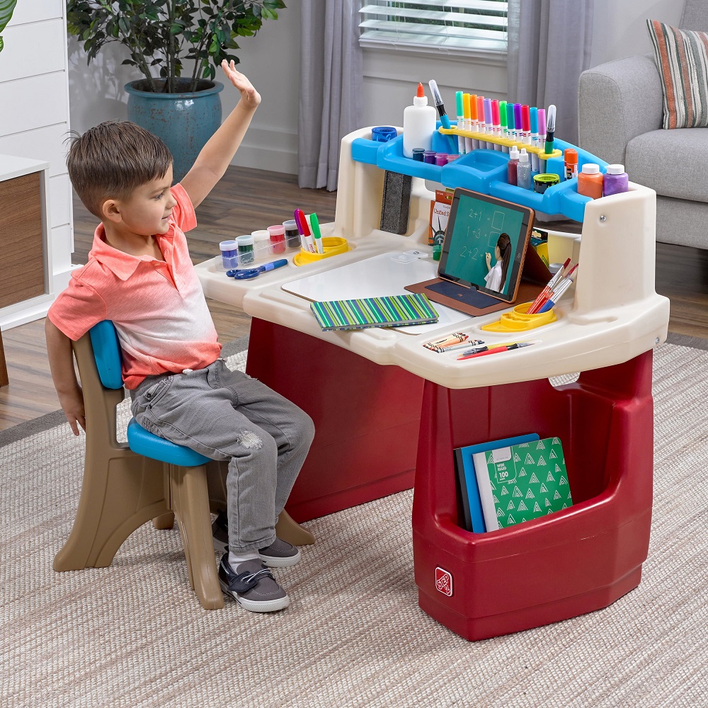 kids art desk