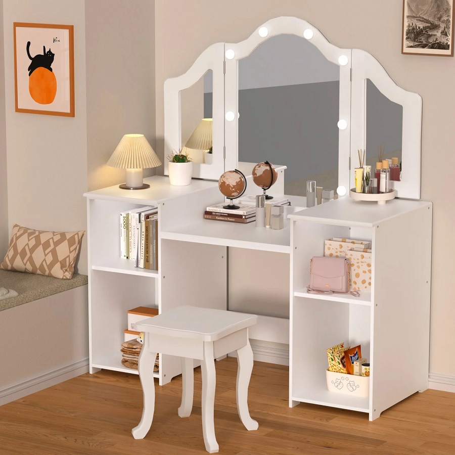 kids vanity desk