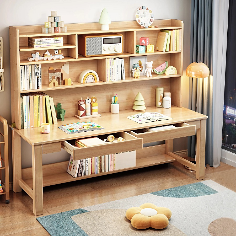 kids wood desk
