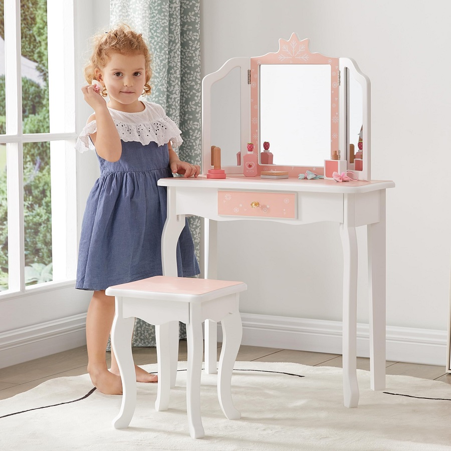 kids vanity desk
