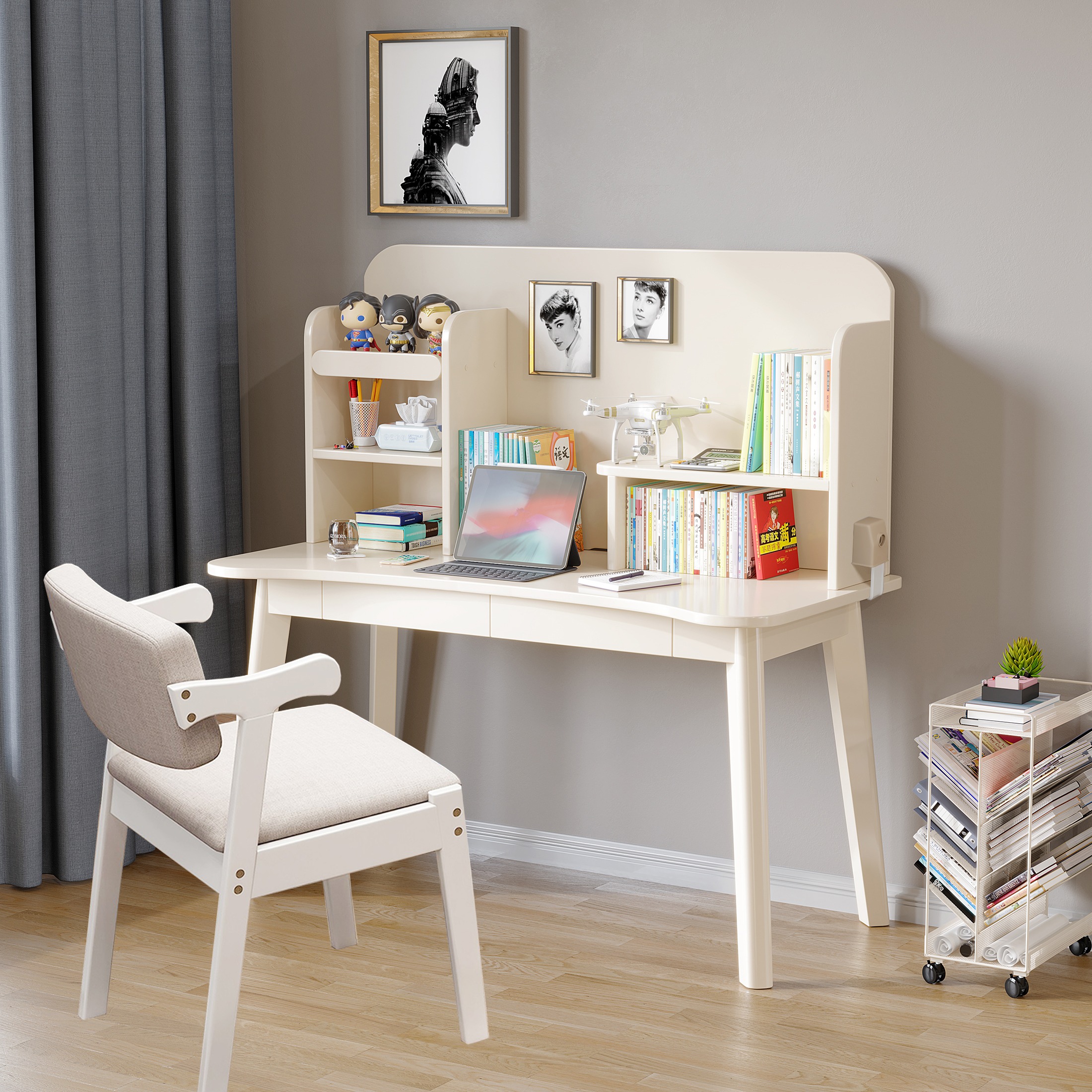 Children’s Furniture: Space-Saving Kids Double Desk Ideas