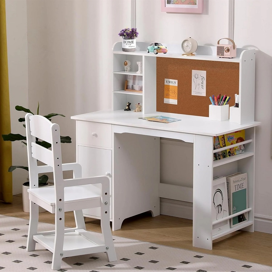 double desk for kids
