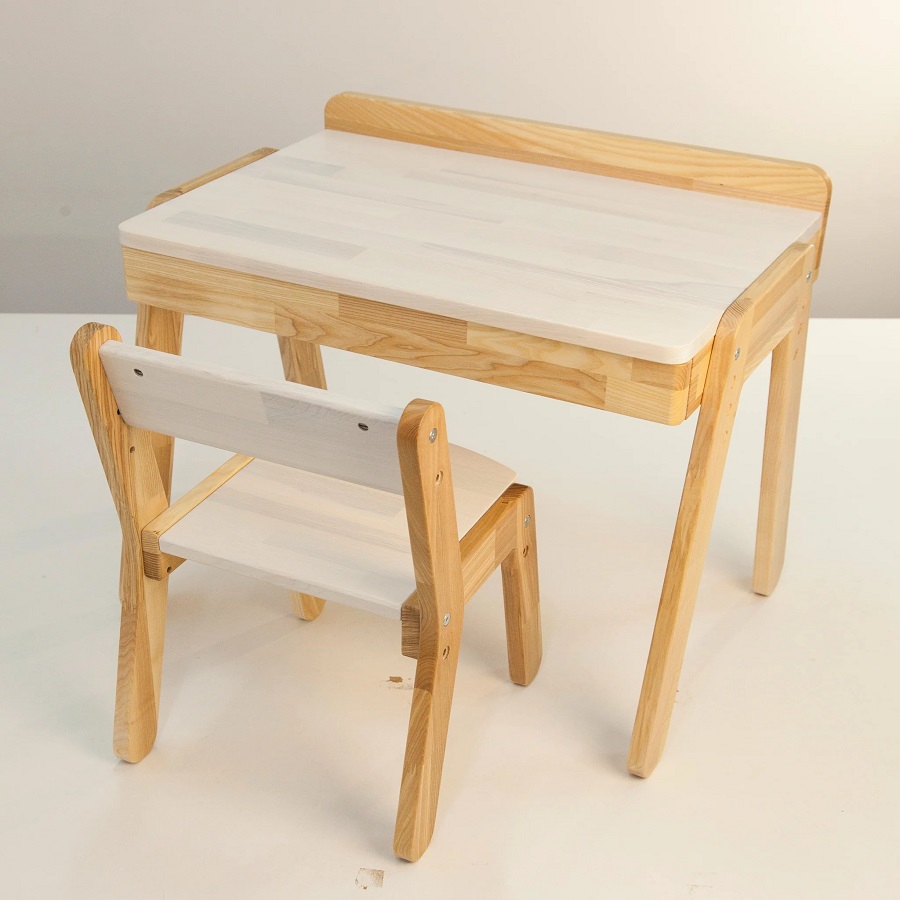 kids wood desk
