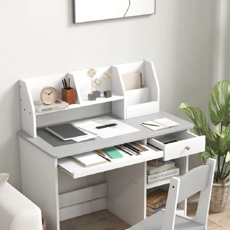 kids desk with drawers
