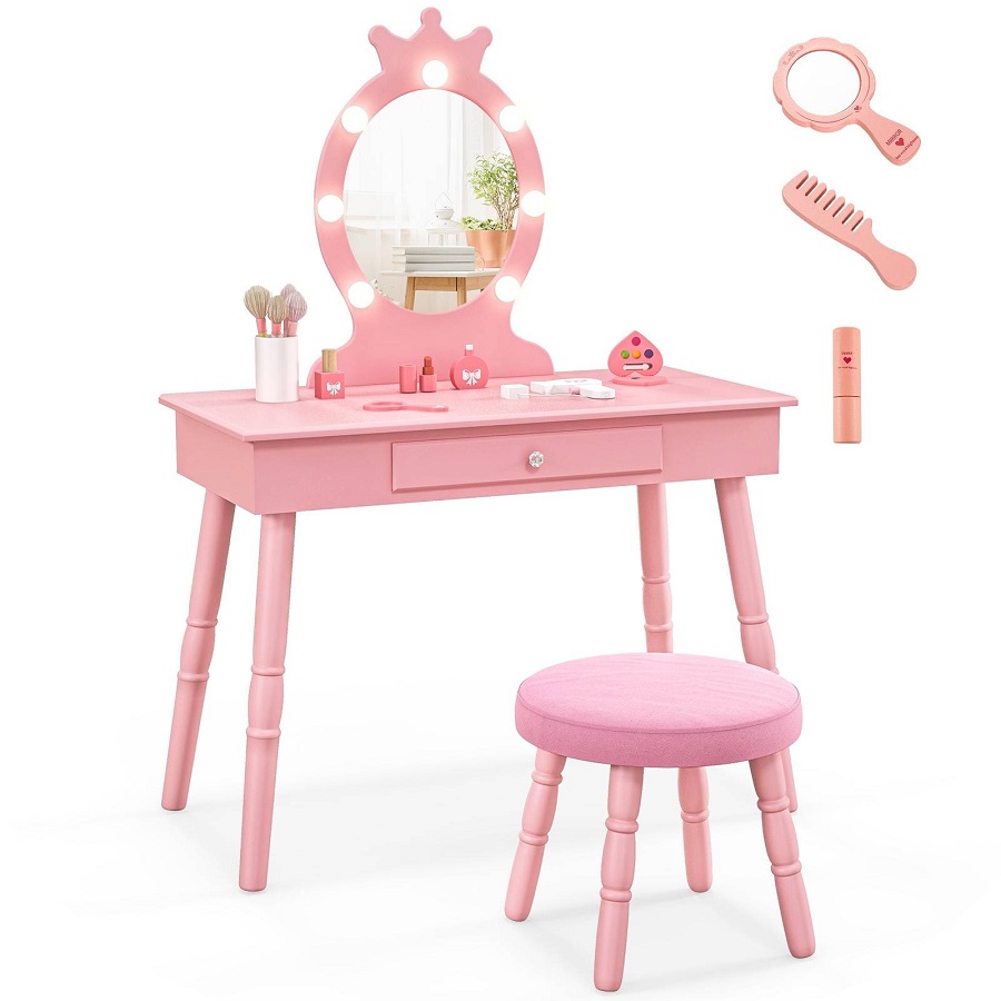 kids vanity desk
