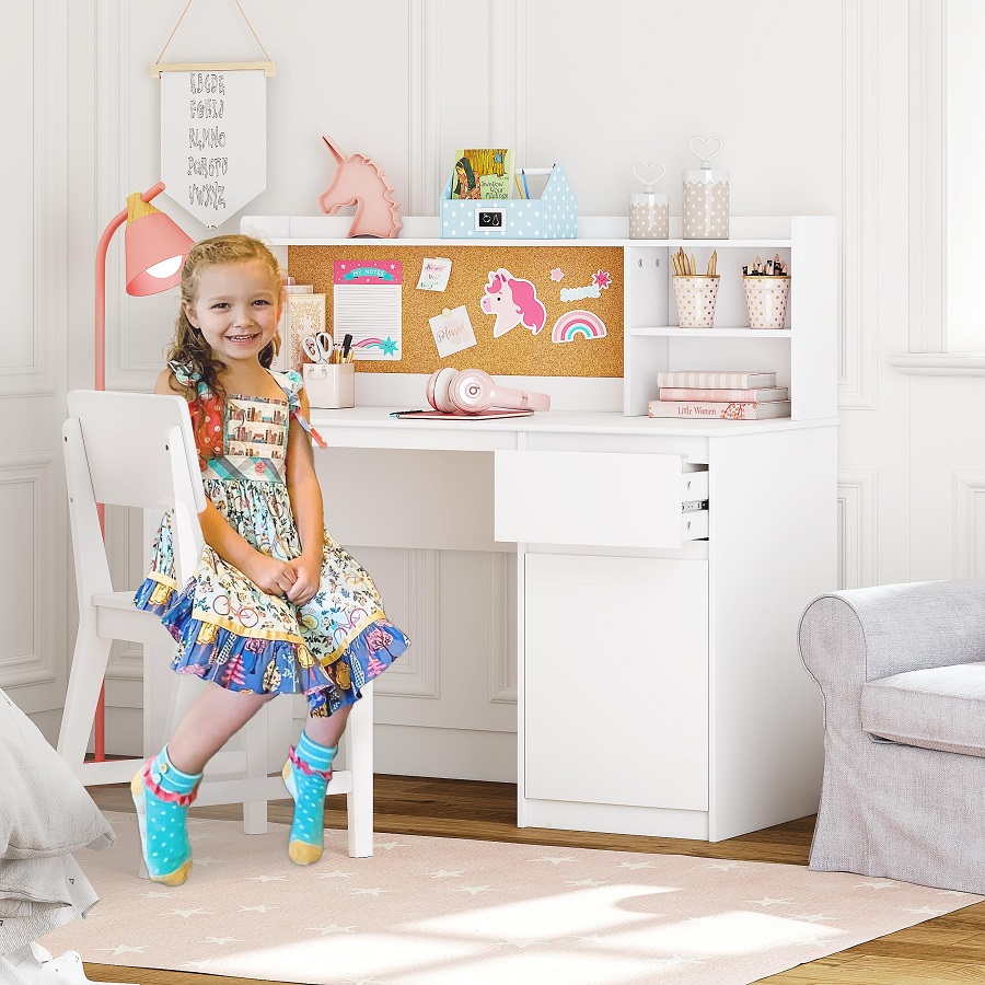 kids study desk and chair