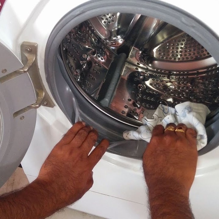 how to clean front load washing machine